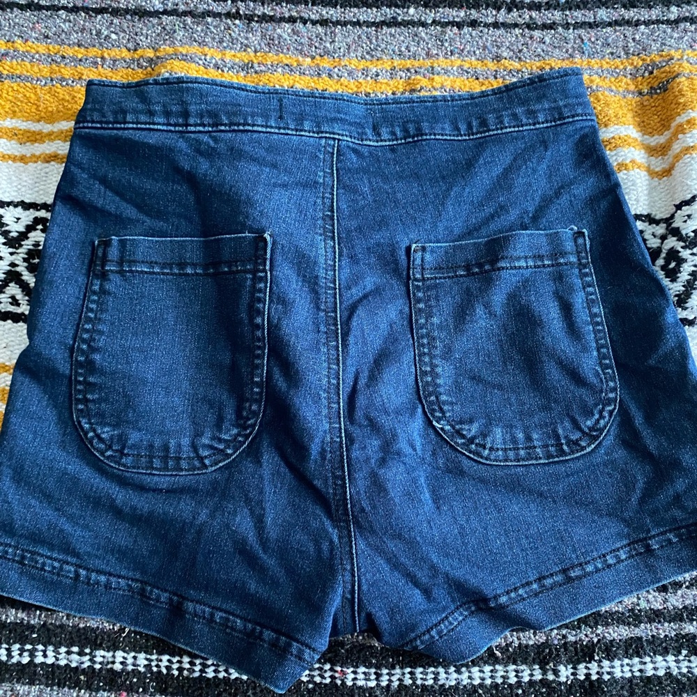 American apparel high waisted shorts